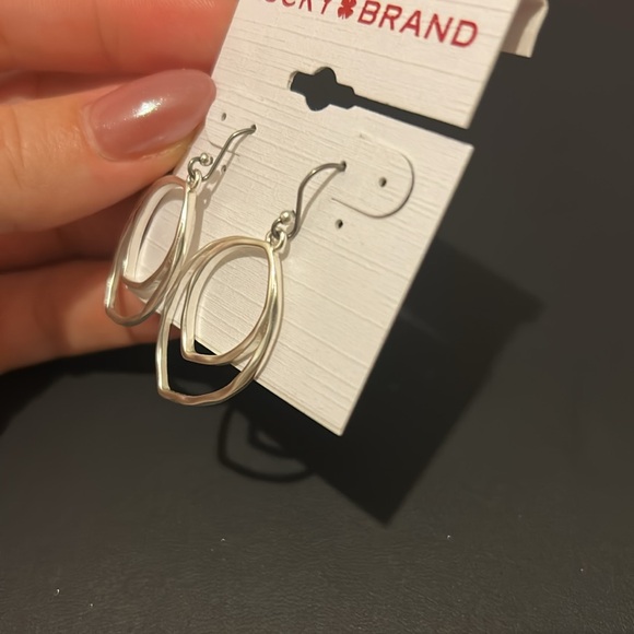 Lucky Brand Silver Earrings - Picture 3 of 3